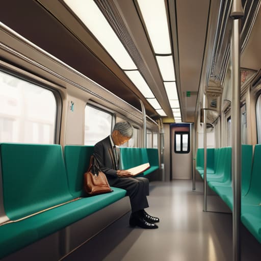 Etiquette on Japanese Trains Respecting the Shared Silence.