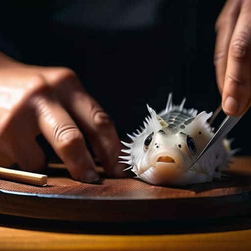 The Precision of the Blade and Licensed Fugu Chefs.