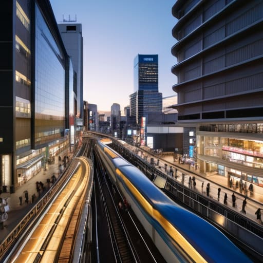 Transit Oriented Development Osaka the Citys Circulatory System