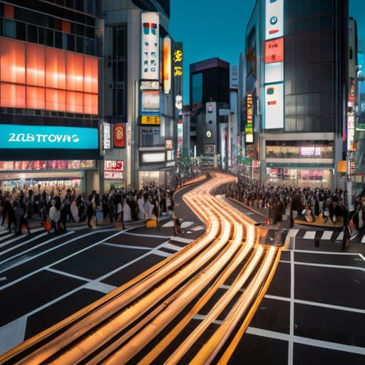 Navigating Shibuya and Shinjukus Human Currents.