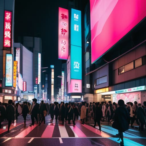 Pulse and Chaos in the Shibuya Clubbing Scene.