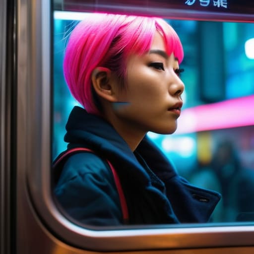 Shibuya Youth Trends Seen Through a Subway Window