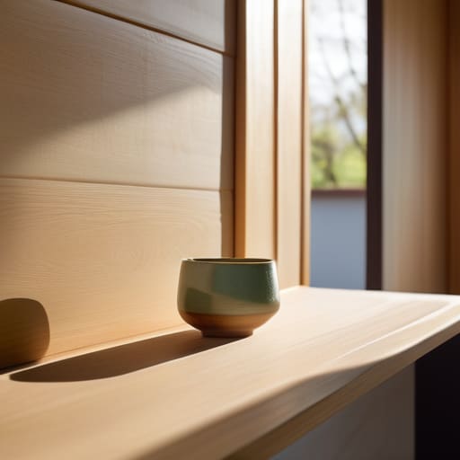 Zen Aesthetic in Coffee Shops and Stillness