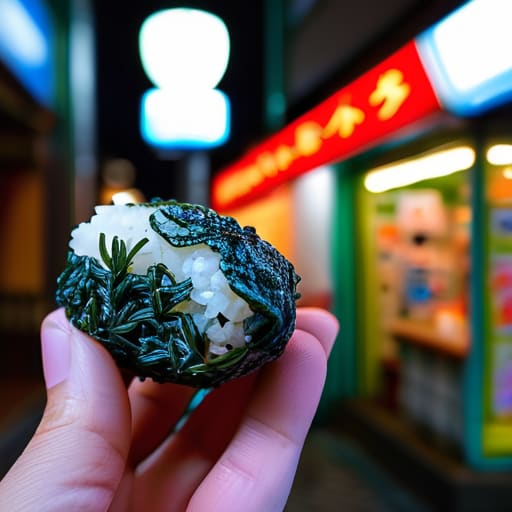 The Convenience Store Evening Staple onigiri.