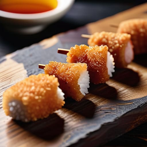 Golden kushikatsu skewers: The Final Bite.