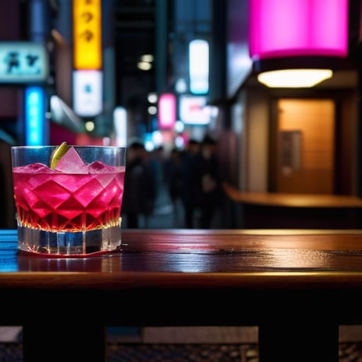 Tokyo nightlife during The Final Descent.