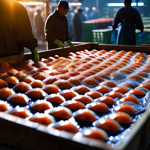The Final Log: Japanese wholesale market auction.