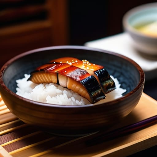 The Last Bite of the Evening unagi.