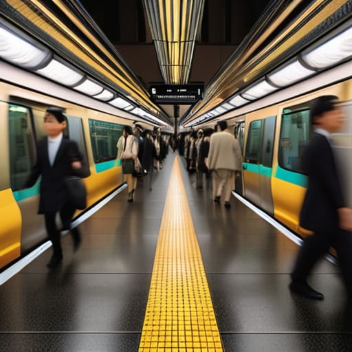 Tokyo transit: The Pulse of the City.