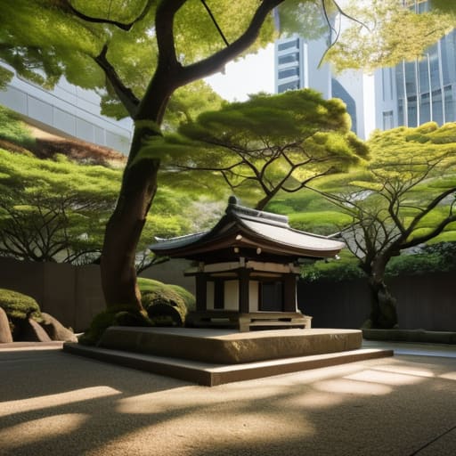The Quiet Geometry of the City park.