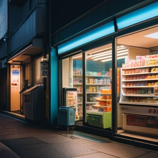 The Quiet Utility of the Konbini stores.