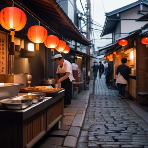 The Rhythm of the City in Osaka.