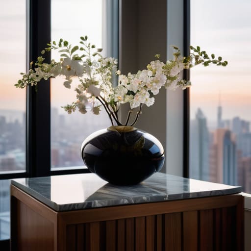 The Presence of Ikebana in Urban Life