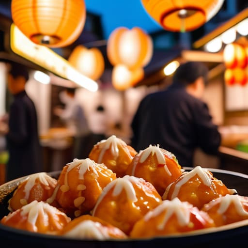 The History of Takoyaki Street Food