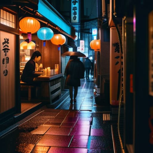 Tokyo nightlife guide street photography.