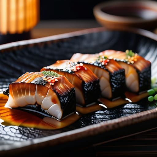 Eating Unagi Eel in Japan