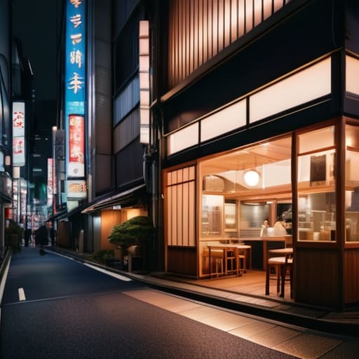 Quiet Corners Amidst Salaryman Work Culture.