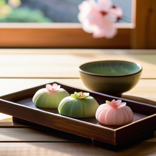 Tracing the Seasonal Japanese Sweets Through Changing Light