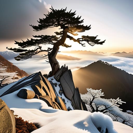 Exploring the mountains of the Japanese Alps.