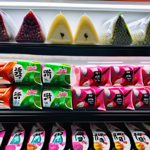 A Study in Onigiri Variety and Flavors.