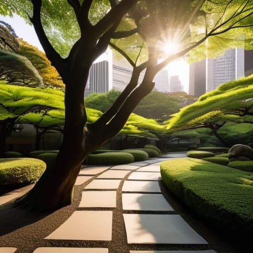 The Final Transit Point in Shinjuku park.