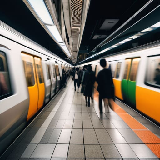 The Rhythm of the Rails in Tokyo.