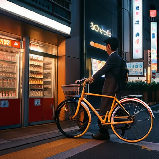 Exploring bicycle culture Japan in urban areas.