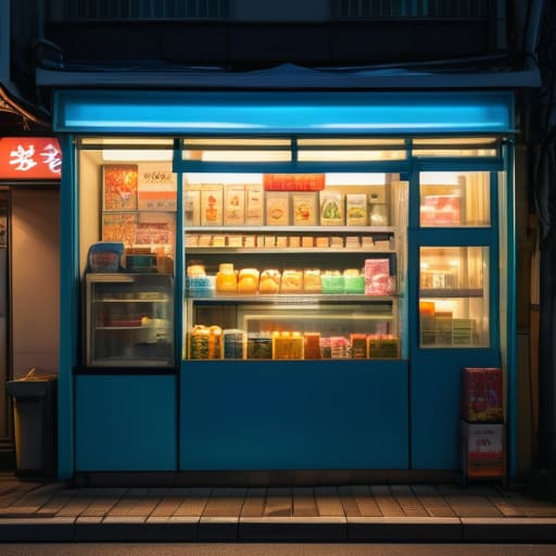 Busy Tokyo convenience stores supporting city life.