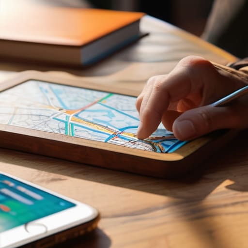 Mastering the Flow Using Mobile Transit Apps and Subway Maps