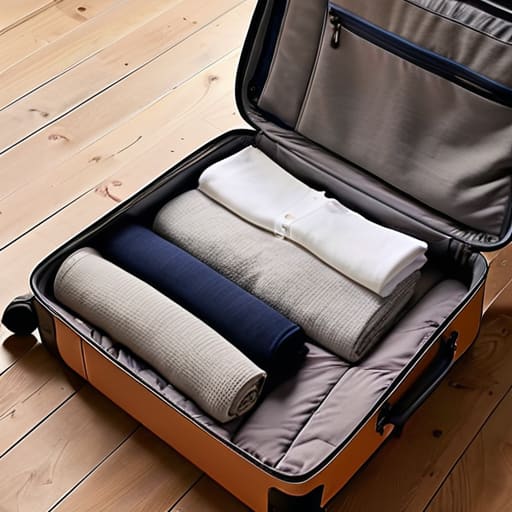 The Geometry of Order Rolling vs Folding Clothes
