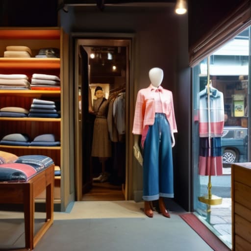 The Timeless Grain of Flamingo vintage shop.
